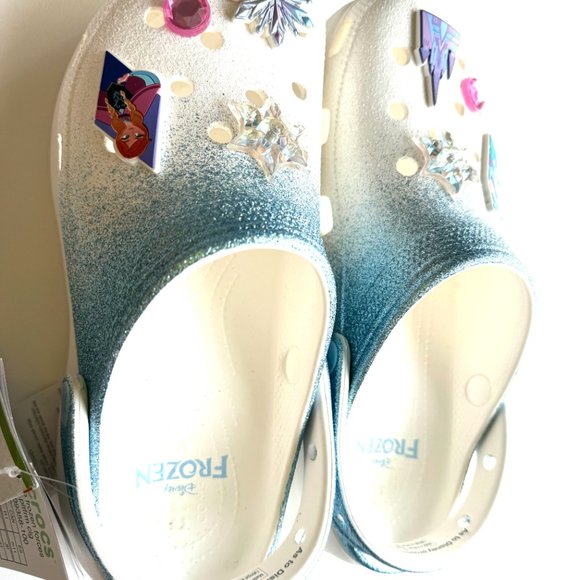 3376 FROZEN CROCS DISNEY PARKS DISNEYLAND DISNEYWORLD - Picture 5 of 13